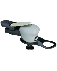 Dynabrade 69504 Palm-Style Mini-Dynorbital Silver Supreme Random Orbital Sander