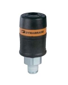 Dynabrade 97574 1/4" Safety Male Coupler w/Male Plug