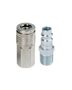 Dynabrade 98267 3/8" Male Coupler with 3/8" Male Plug Assembly