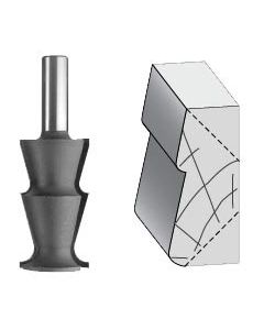 FS Tool FRB154 CROWN MOULDING BIT