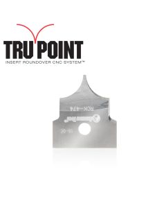 Amana tool RCK-474 Tru Point Insert Roundover CNC System Knife 5/16 R x 7/8 D x 5/16 CH