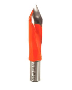 Whiteside DT13-70LH LH Dowel Drill Thru Hole V-Point CT 13mmCD 70mmOAL