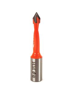 Whiteside DT6-57LH LH Dowel Drill Thru Hole V-Point CT 6mmCD 57mmOAL  