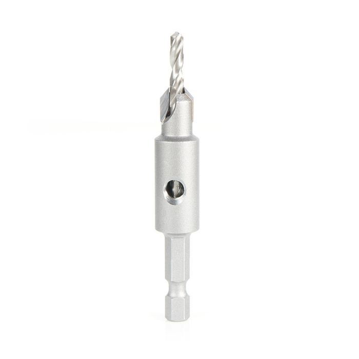 Amana tool 55274 Replacement 82 Degree Carbide Tipped Countersink 3/8 D x 5/32 Dril D x 1/4 Inch Quick Release Hex SHK for tool 55229