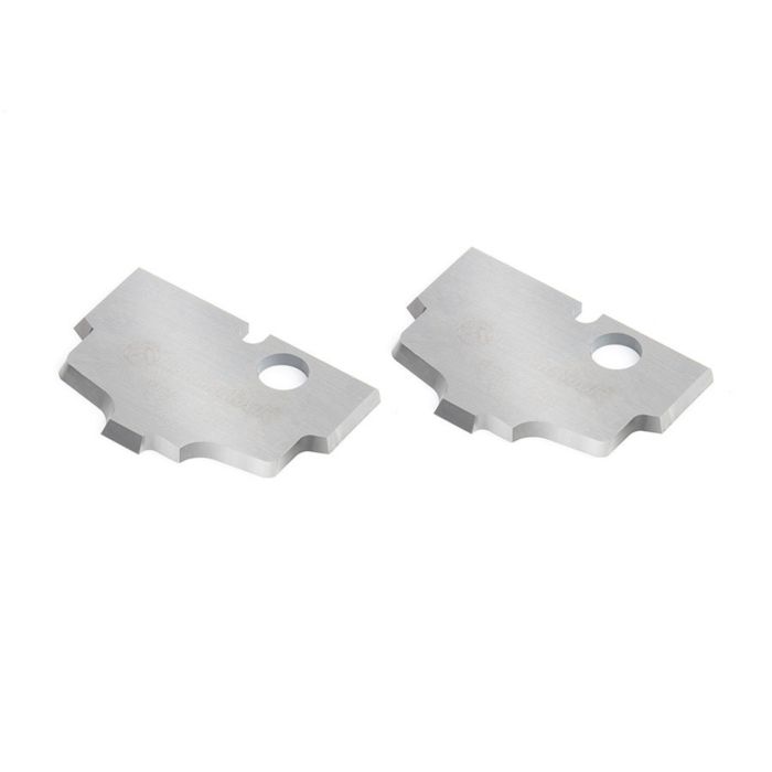 Amana tool RCK-496 Pair of Solid Carbide Ogee MDF Plunge Form Insert Replacement Knives for RC-2496