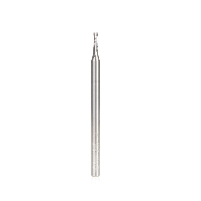 Amana tool 46147 SC Spiral Plunge 1/16 D x 3/16 CH x 1/8 SHK x 2 Inch Long 2 Flute Up-Cut Router Bit