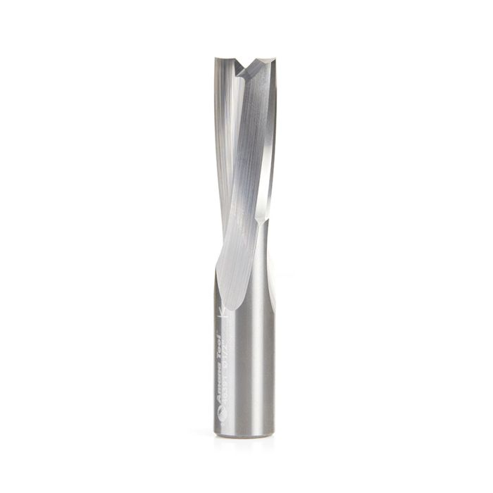Amana tool 46391 SC Slow Spiral O Flute, Acrylic Cutting 1/2 D x 1-1/4 CH x 1/2 SHK x 3 Inch Long Up-Cut 2 Flute Router Bit