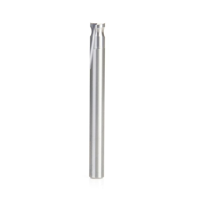 Amana tool 46481 Solid Carbide O Flute Plastic Edge Rounding 1/4 D x 1/8 R x 3/8 CH x 1/4 Inch SHK Router Bit