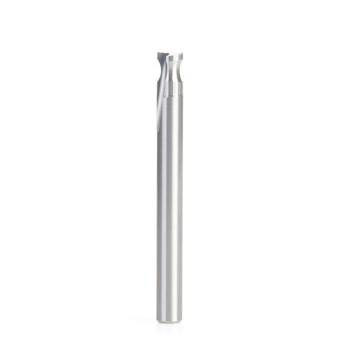 Amana tool 46484 Solid Carbide Double O Flute Plastic Edge Rounding 1/4 D x 3/16 R x 3/8 CH x 1/4 Inch SHK Router Bit
