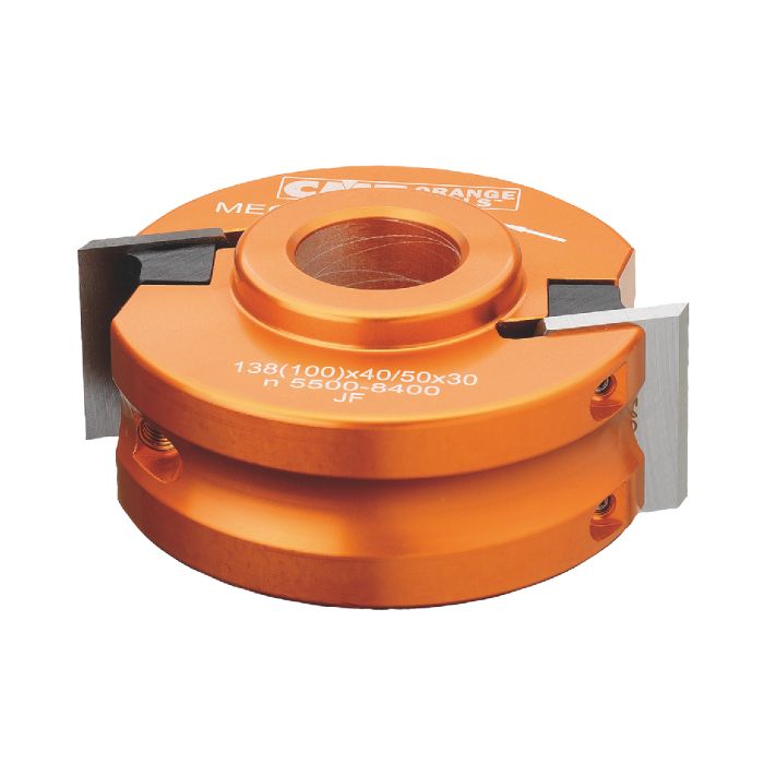 CMT 692.100.31 Universal Shaper Cutter Head, 4-Inch Diameter, 1-1/4-Inch Bore Shaper Cutter