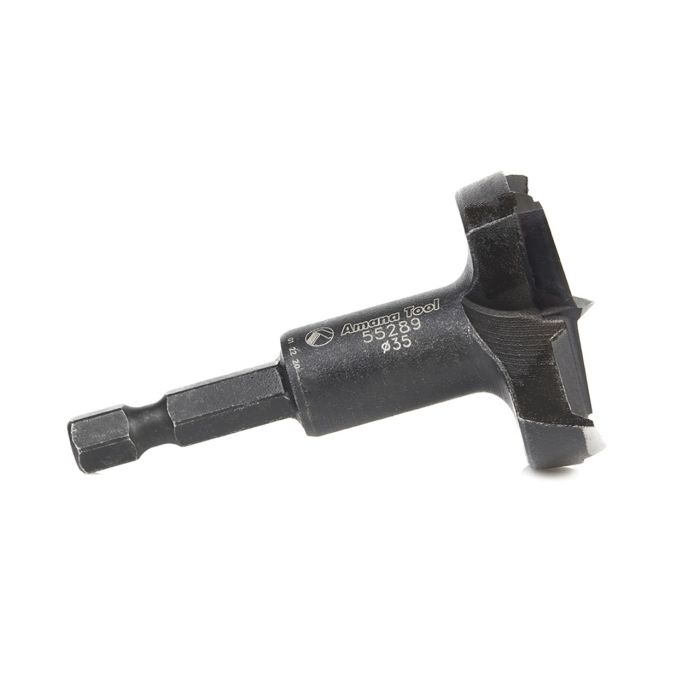 Amana tool 55289 Replacement Dril Bit 3/4 Dril Dia x 1/4 Quick Release Hex Shank for #203361