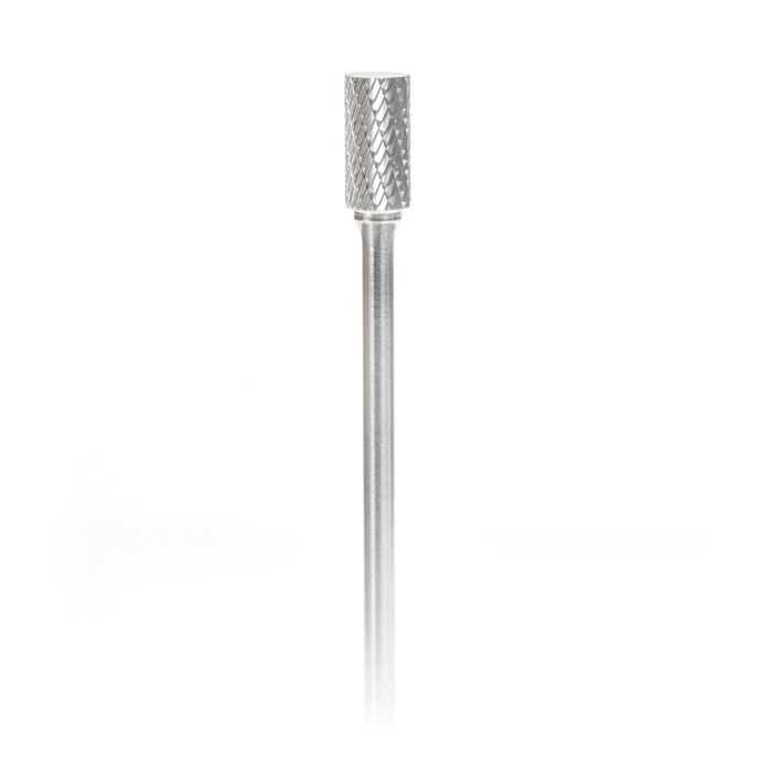 Amana tool BURS-105 Cylindrical Shape SC Head 1/2 D x 1 CH x 1/4 SHK x 7 Inch Long Double Cut SA Burr Bit