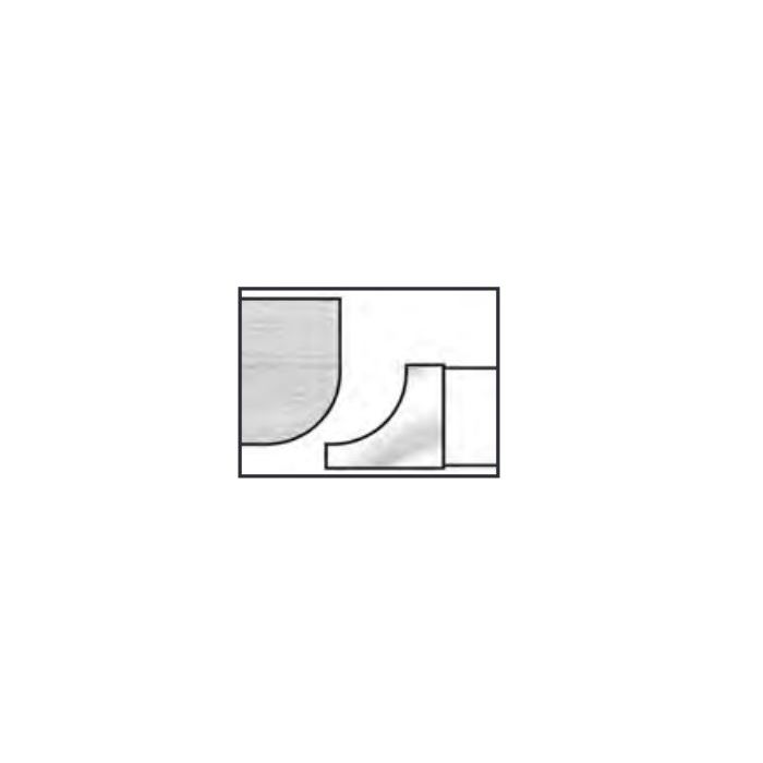 FREEBORN - PT-25-008R - T-ALLOY CORNER ROUNDING CUTTER Shaper Cutter
