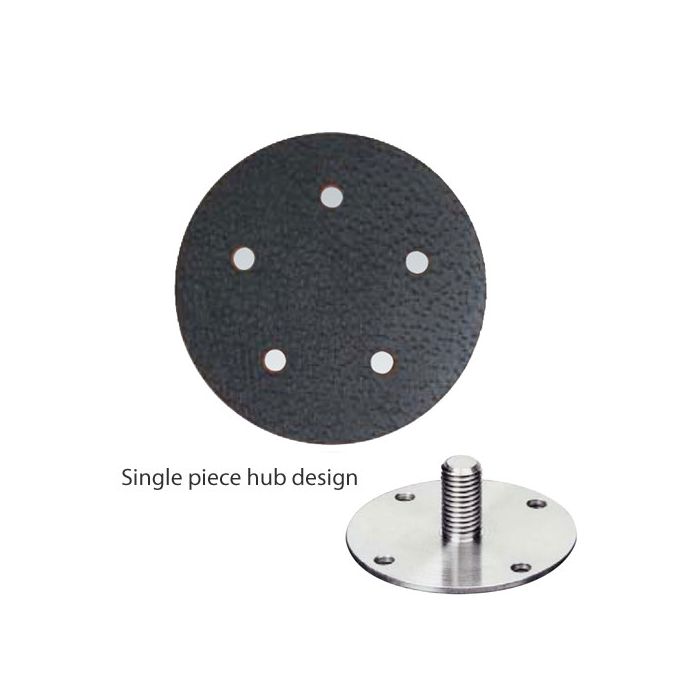 Dynabrade 56241 5" (127 mm) Dia. Vacuum Disc Pad, Vinyl-Face