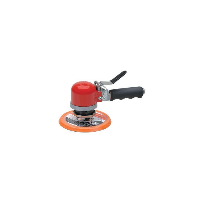 DISCONTINUED Dynabrade DAQ6-DE 6" (152 mm) Dia. Central Vacuum National Detroit Two-Hand Random Orbital Sander