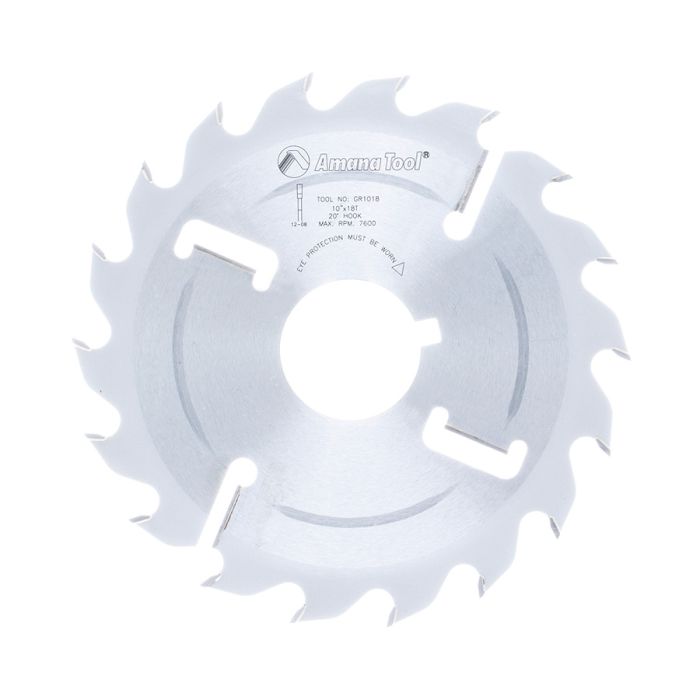 Amana GR1018 Carbide Tipped Gang Rip 10 Inch Dia x 18+2+2T FT, 2-3/8 Inch Bore