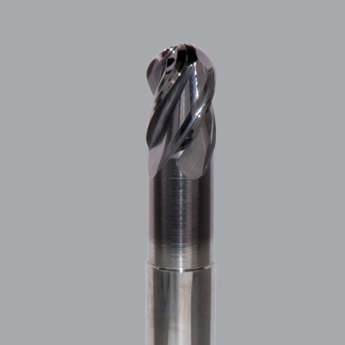 Onsrud MXB2650521W 0.3750 in Dia MaxQ Ball Nose Necked Standard Length 4 FL