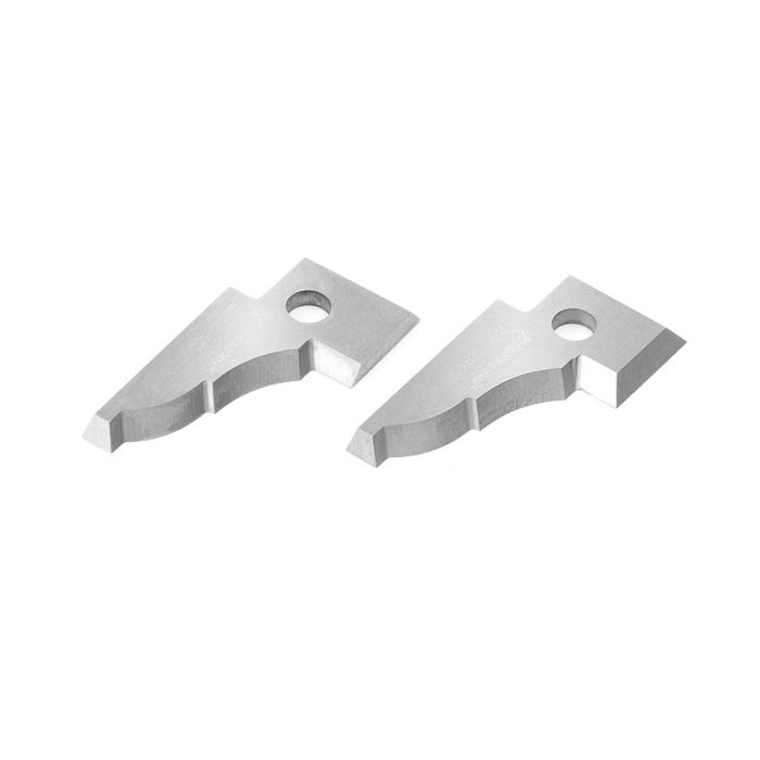 Amana tool RCK-294 Pair of Solid Carbide Classical Bead & Cove Insert Replacement Knives for Insert Profile-Counter Router Bit Set