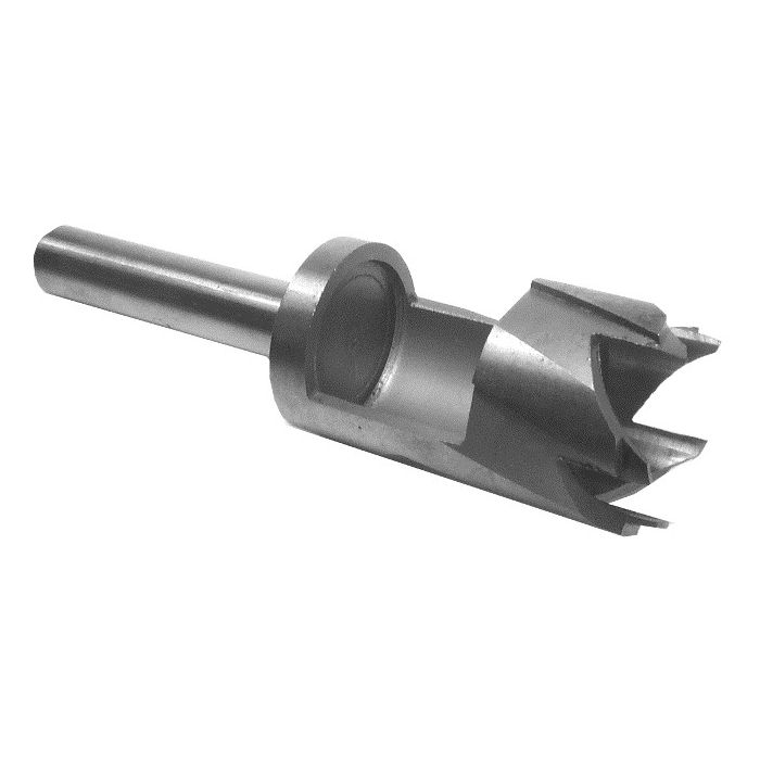 SOUTHEAST TOOL SE90016 1-3/8" C Steel Spiral Plug Cutter, 1/2" Shk