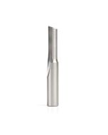 Amana tool HSS1507 Plastic Cutting, Single Straight O Flute 3/8 D x 1 CH x 3/8 SHK x 2-1/2 Inch Long High Speed Steel (HSS) Router Bit