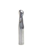 Amana tool 46383 SC Up-Cut Spiral Bal Nose 1/4 R x 1/2 D x 1-1/8 CH x 1/2 SHK x 3 Inch Long x 2 Flute Router Bit with High Mirror Finish