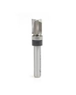 Amana tool 45475-3TS Carbide Tipped Flush Trim Plunge Template 3/8 D x 1/2 CH x 1/4 Inch SHK w Upper Bal Bearing 3 Flute Router Bit