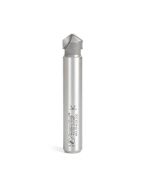 Amana tool 45736 V-Groove 108 Deg. Folding for Aluminum Composite Material (ACM) Panels Like Alucobond, Dibond, 0.090 Tip Cut Width x 3/8 CH x 1/2 D x 1/2 Inch SHK Carbide Brazed to Steel Shank Router Bit