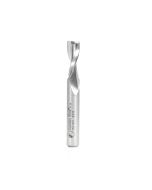 Amana tool HSS1641 HSS Spiral Aluminum Cutting Double Flute Up-Cut 3/8 D x 1 CH x 3/8 Inch SHK Router Bit