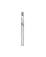 Amana tool 46438 Solid Carbide Spiral Plunge 1/4 D x 5/8 CH x 1/4 SHK x 2-1/2 Inch Long Down-Cut Router Bit