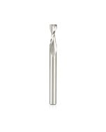Amana tool HSS1633 HSS Spiral Aluminum Cutting Double Flute Up-Cut 1/4 D x 5/8 CH x 1/4 SHK 2-3/4 Inch Long Router Bit