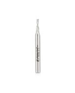 Amana tool HSS1650 HSS Spiral Aluminum Cutting Double Flute Down-Cut 1/8 D x 5/16 CH x 1/4 SHK 2-5/8 Inch Long Router Bit
