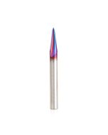 Amana tool 45628-K SC Spektra Extreme tool Life Coated V Groove Engraving 15 Deg x 1/4 D x 0.666 CH x 1/4 SHK x 2-1/2 Inch Long Router Bit