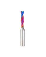 Amana tool 46101-K SC Spektra Extreme tool Life Coated Spiral Plunge 3/16 Dia x 3/4 CH x 1/4 SHK 2 Inch Long Up-Cut Router Bit