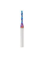 Amana tool 46176-K CNC SC Spektra Extreme tool Life Coated Compression Spiral 1/8 D x 13/16 CH x 1/4 SHK x 2-1/2 Inch Long Router Bit