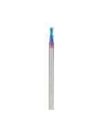 Amana tool 46239-K SC Spektra Extreme tool Life Coated Spiral Plunge 3/32 Dia x 1/4 CH x 1/8 SHK 2 Inch Long Down-Cut Router Bit