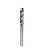 Amana tool 46266 Solid Carbide Carbon Fiber Cutting 3/8 Dia x 1-1/8 Cut Height x 3/8 Shank x 3-1/2 Inch Long Down-Cut Router Bit