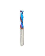 Amana tool 46350-K CNC SC Spektra Extreme tool Life Coated Mortise Compression Spiral 1/4 D x 1 CH 1/4 SHK 2-1/2 Inch Long 2 Flute Router Bit