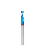 Amana tool 46424-K SC Spektra Extreme tool Life Coated Up-Cut Spiral Bal Nose 3/32 R x 3/16 D x 1/2 CH x 1/4 SHK x 2-1/2 Inch Long x 2 Flute Router Bit with High Mirror Finish