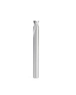 Amana tool 46484 Solid Carbide Double O Flute Plastic Edge Rounding 1/4 D x 3/16 R x 3/8 CH x 1/4 Inch SHK Router Bit