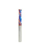 Amana tool 46700-K CNC SC Spektra Extreme tool Life Coated Compression Spiral 1/4 D x 7/8 CH x 1/4 SHK x 2-1/2 Inch Long 2 Flute Router Bit for Birch Plywood