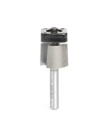 Amana tool 47148 Laminate Trimmer with Euro TM Square Bearing 3/4 Dia x 5/8 Cut Height x 1/4 Inch Shank Carbide Tipped Router Bit