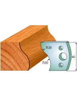 CMT 690.009 Pair of Profiled Knives for Shaper Cutters, 1-37/64-Inch Cutting Length, 5/32-Inch Thickness Shaper Cutter