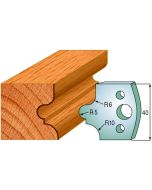 CMT 690.012 Pair of Profiled Knives for Shaper Cutters, 1-37/64-Inch Cutting Length, 5/32-Inch Thickness Shaper Cutter
