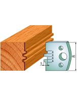 CMT 690.075 Pair of Profiled Knives for Shaper Cutters, 1-37/64-Inch Cutting Length, 5/32-Inch Thickness Shaper Cutter