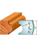 CMT 690.119 Pair of Profiled Knives for Shaper Cutters, 1-37/64-Inch Cutting Length, 5/32-Inch Thickness Shaper Cutter