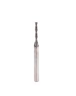 Amana Tool 48122-DLC SC Diamond-Like Carbon (DLC) Coated Spiral Plunge 1/8 D x 7/8 CH x 1/4 SHK x 3 Inch Long 2 Flute Up-Cut Router Bit for Solid Wood