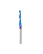 Amana tool 48330-K SC Spektra Extreme tool Life Coated Spiral Plunge 3/16 Dia x 1 CH x 1/4 SHK 3 Inch Long Up-Cut Router Bit