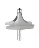 AMANA - 49526 - 2 FLUTE CORNER ROUND BIT WITH BALL BEARING GUIDE, 3-1/2" DIAMETER
