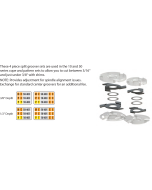 FREEBORN - PC-10-403  ADJUSTABLE SPLIT GROOVER SET