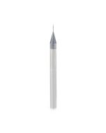 Amana tool 51660 Mini SC Spiral for Steel, Stainless Steel & Composites, AlTiN Coated 0.010 D x 0.030 CH x 1/8 SHK x 1-1/2 Inch Long Up-Cut 2-Flute Square End Router Bit/End Mil